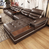 真皮沙发头层牛皮组合客厅现代简约大小户型中厚皮整装家具皮沙发